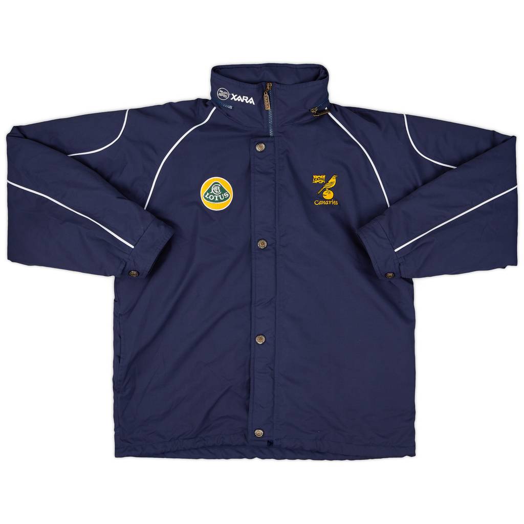2003-04 Norwich Xara Padded Bench Coat - 9/10 - (M)