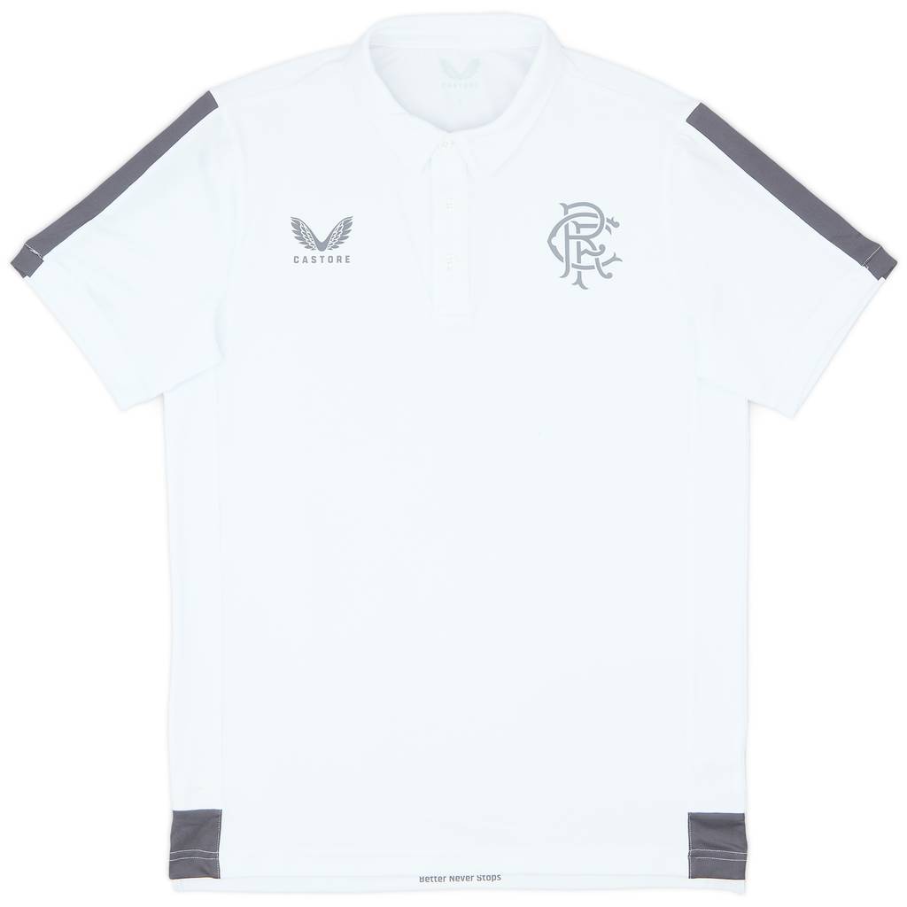 2022-23 Rangers Castore Polo Shirt - 7/10 - (S)