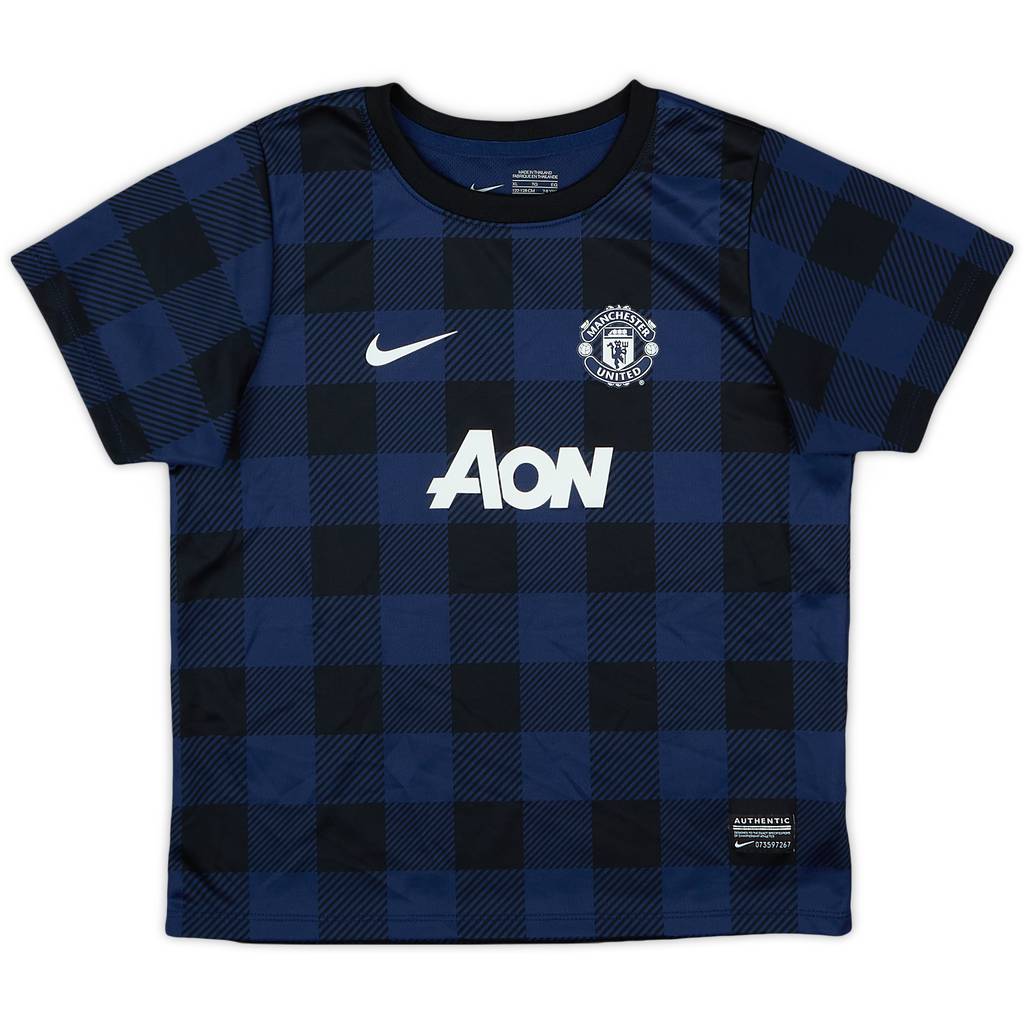 2013-14 Manchester United Away Shirt - 9/10 - (6-7 Years)