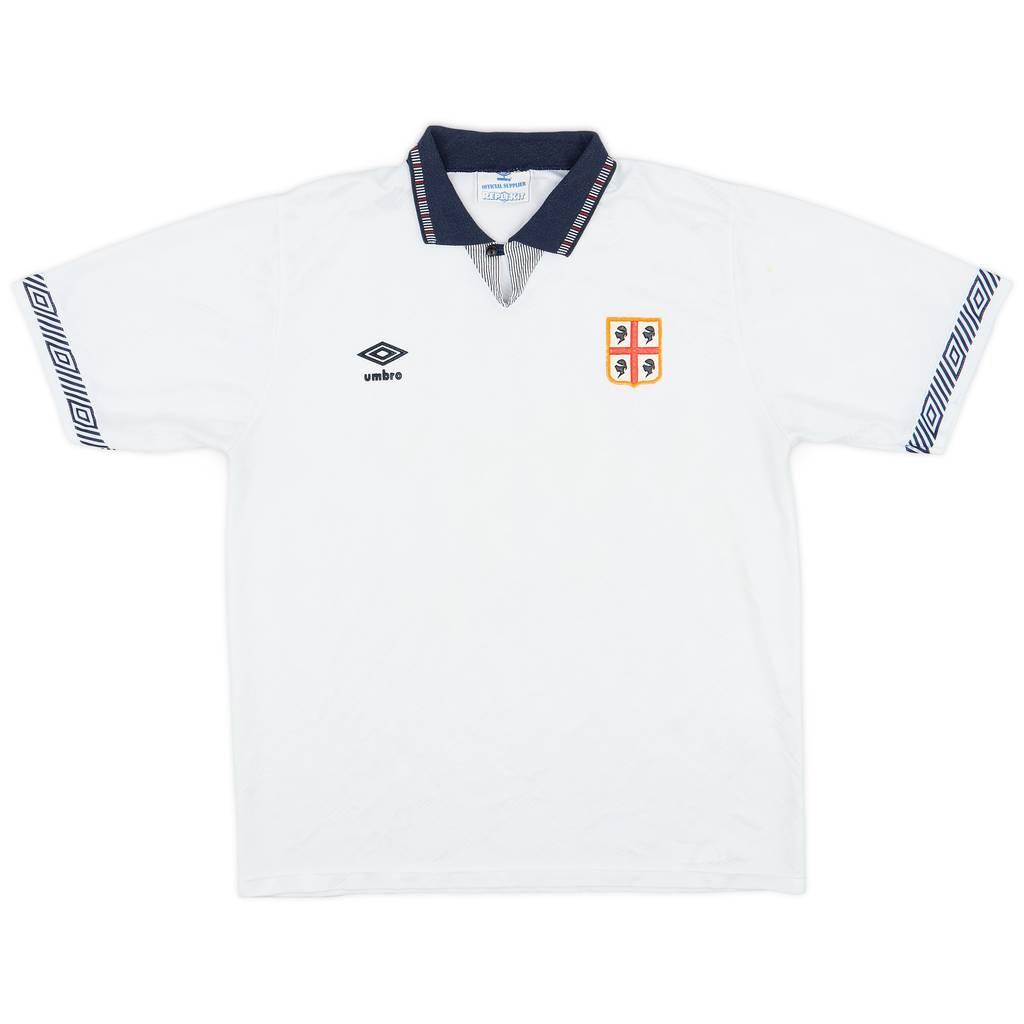 1990-92 Cagliari Away Shirt - 8/10 - (L)
