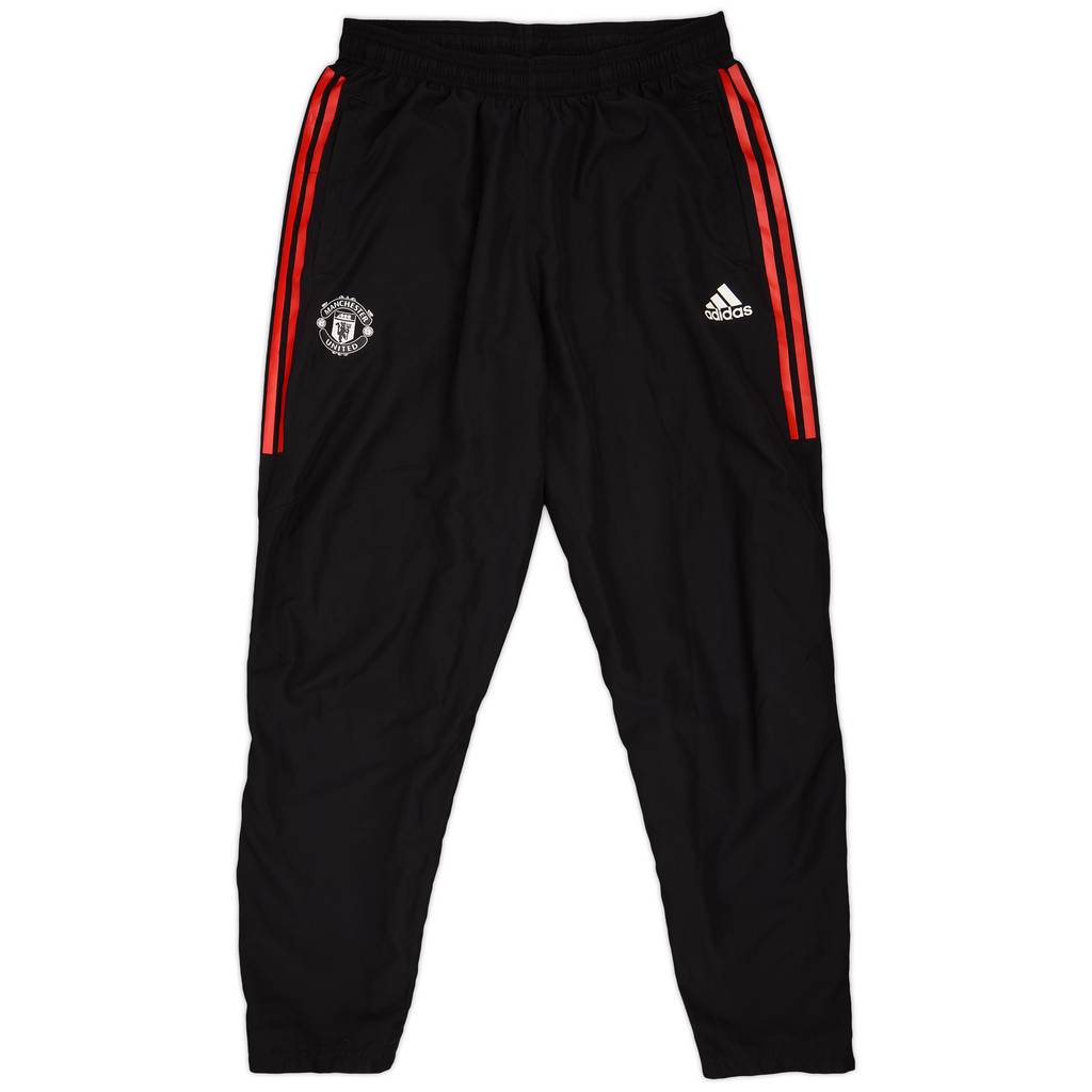 2017-18 Manchester United adidas Track Pants/Bottoms - 7/10 - (L)