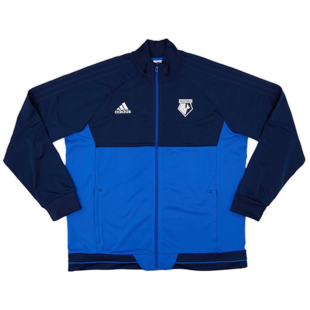 2017-18 Watford adidas Track Jacket - 8/10 - (XXL)