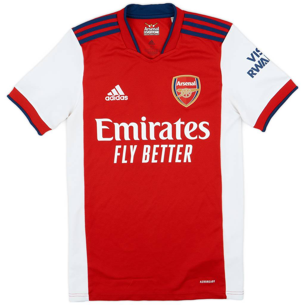 2021-22 Arsenal Home Shirt - 6/10 - (XS)