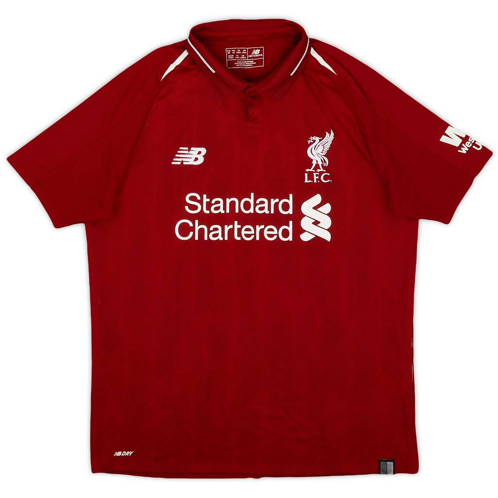 2018-19 Liverpool Home Shirt - 7/10 - (XL.Boys)