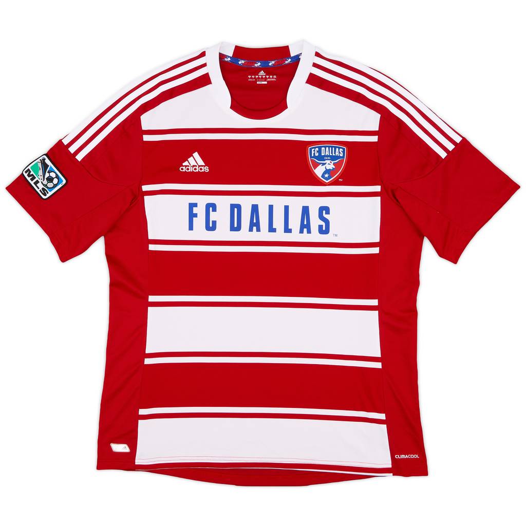 2012-14 FC Dallas Home Shirt - 10/10 - (XL)
