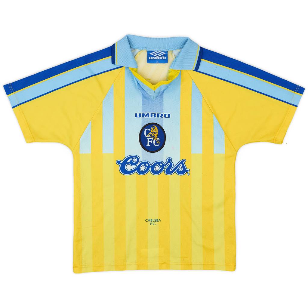 1996-97 Chelsea Away Shirt - 6/10 - (L.Boys)