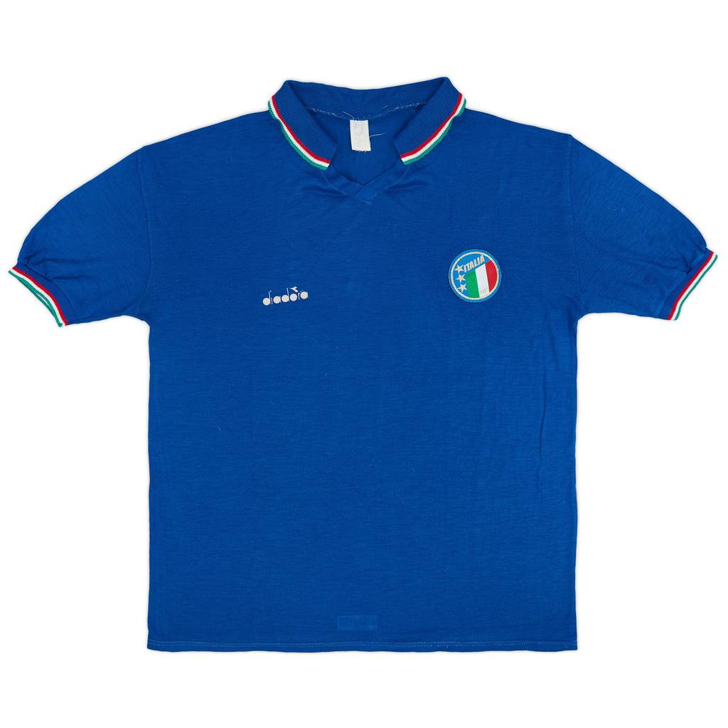1986-90 Italy Home Shirt - 5/10 - (XL)