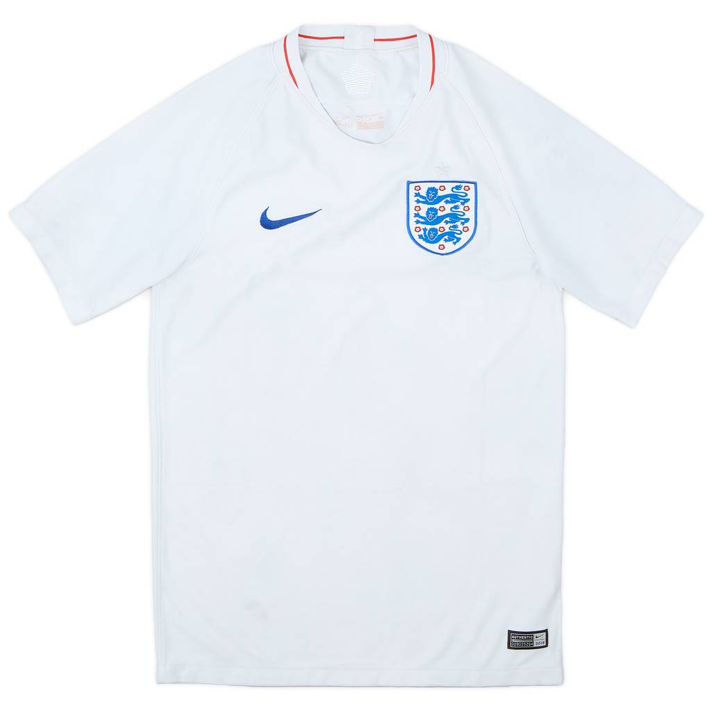 2018-19 England Home Shirt - 5/10 - (S)