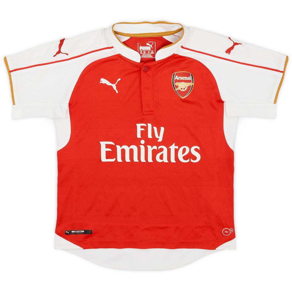 2015-16 Arsenal Home Shirt - 8/10 - (6-7 Years)