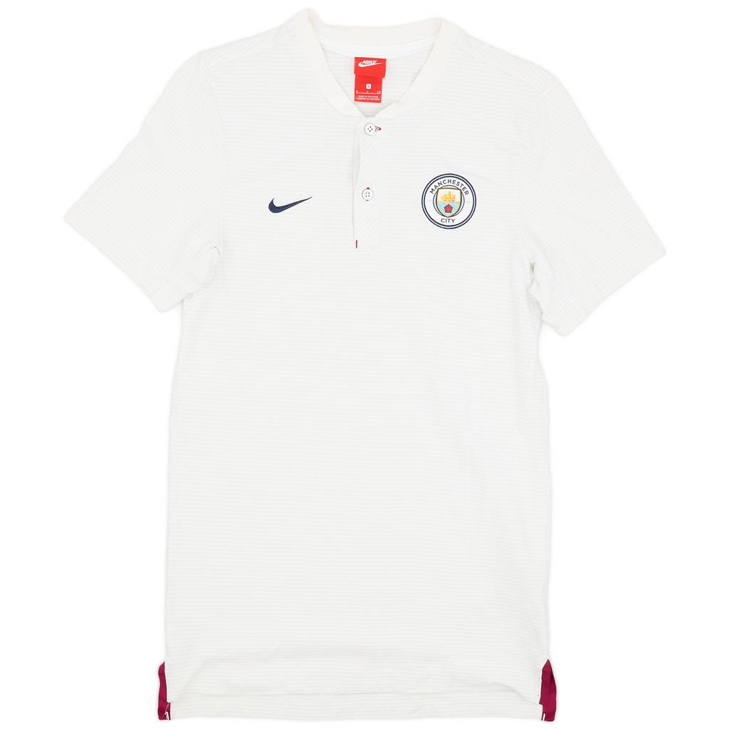 2018-19 Manchester City Nike Polo Shirt - 9/10 - (S)