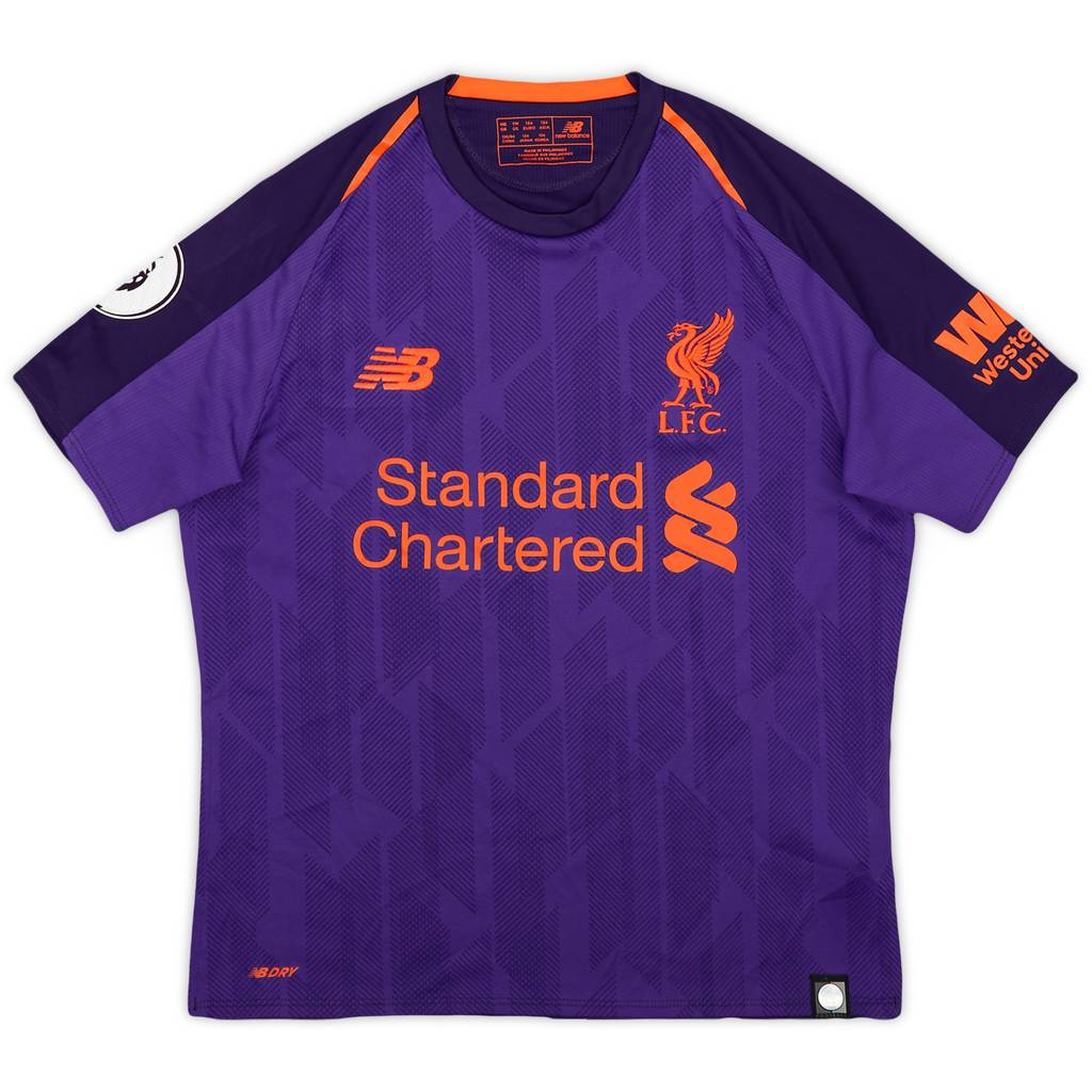 2018-19 Liverpool Away Shirt - 8/10 - (M.Boys)