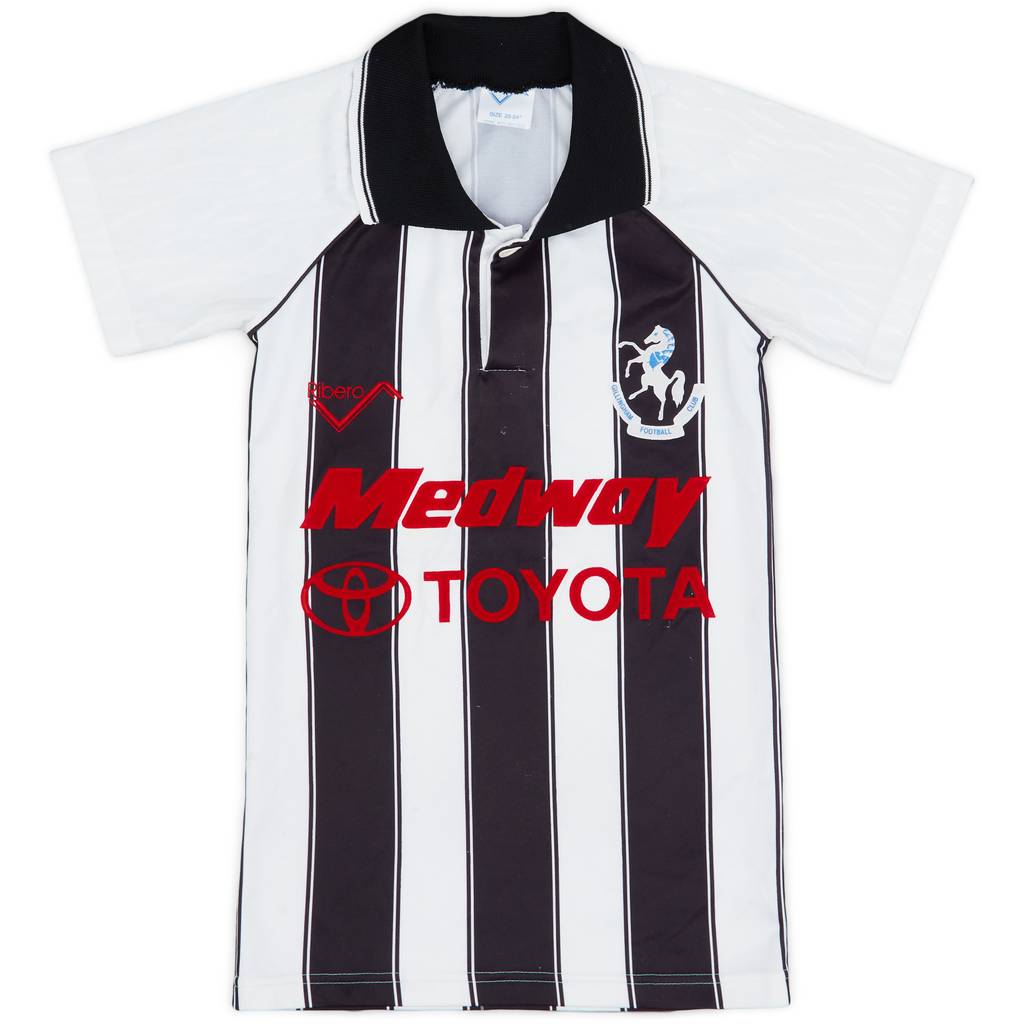 1991-92 Gillingham Away Shirt - 6/10 - (S.Boys)