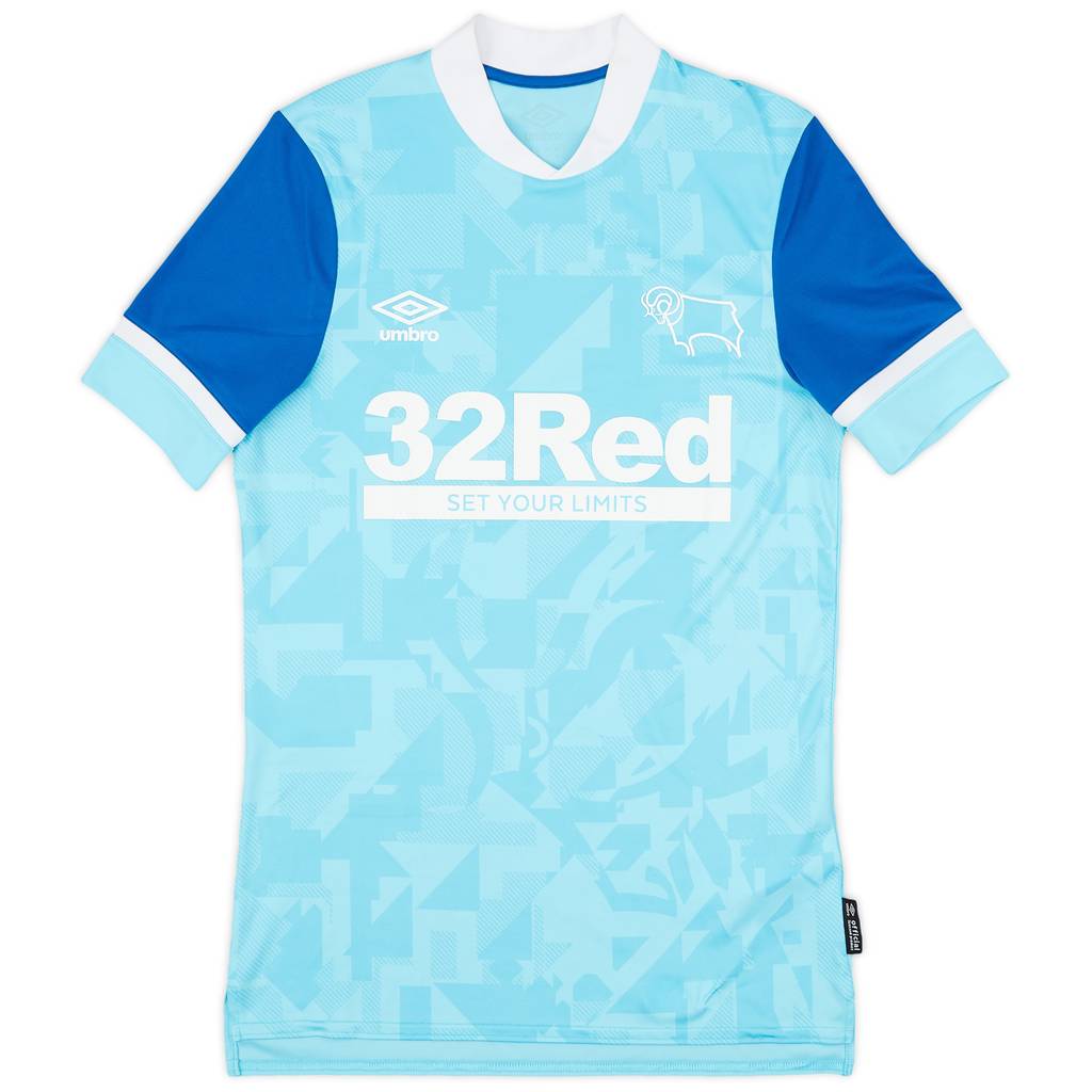 2021-22 Derby County Away Shirt - 10/10 - (S)