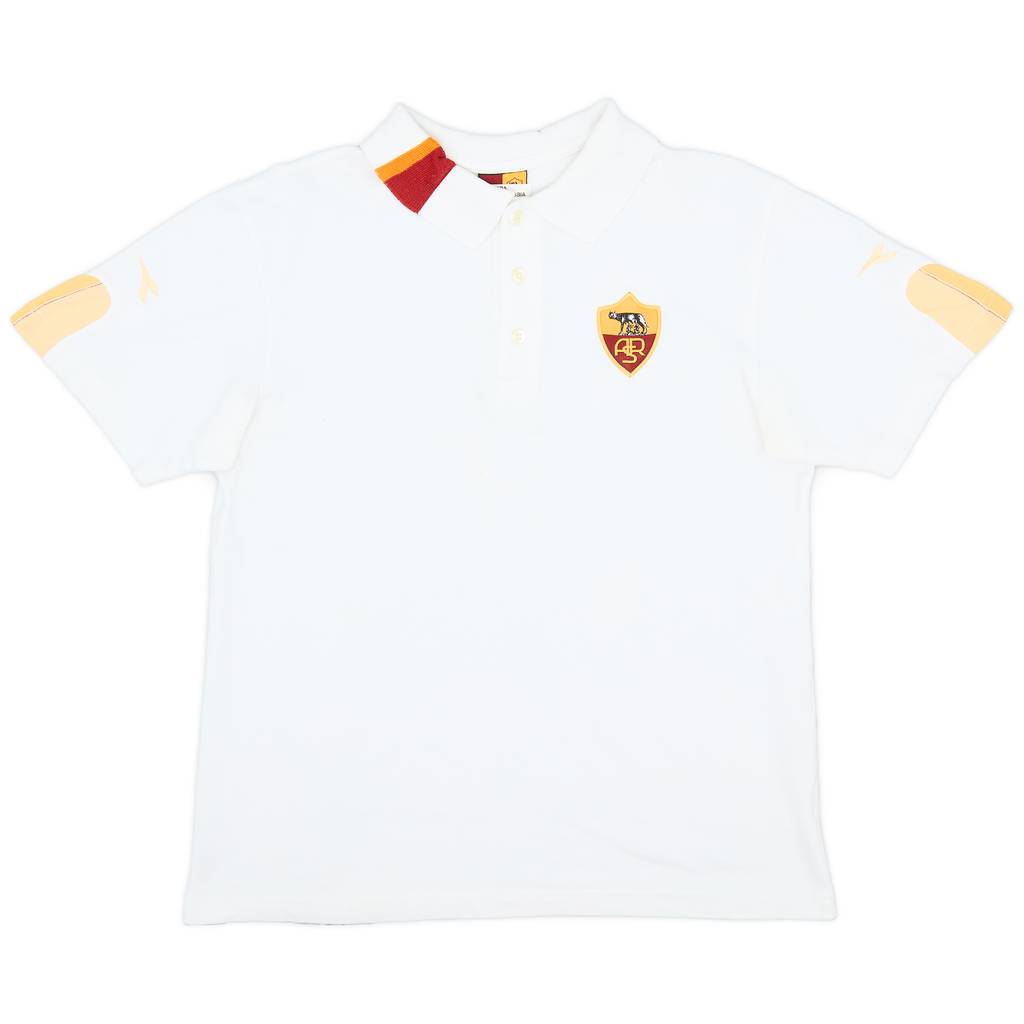 2003-04 Roma Diadora Polo Shirt - 8/10 - (S)