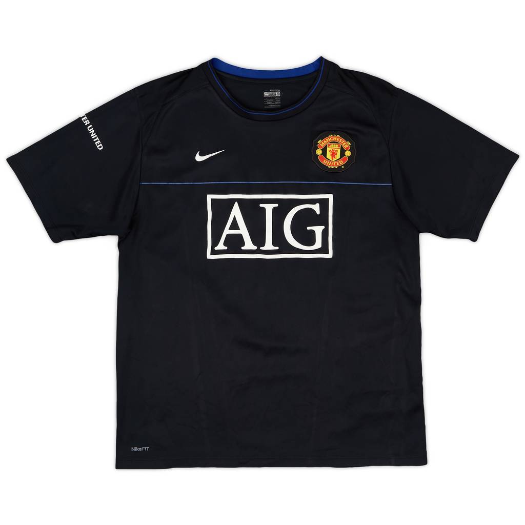 2008-09 Manchester United Nike Training Shirt - 5/10 - (L)