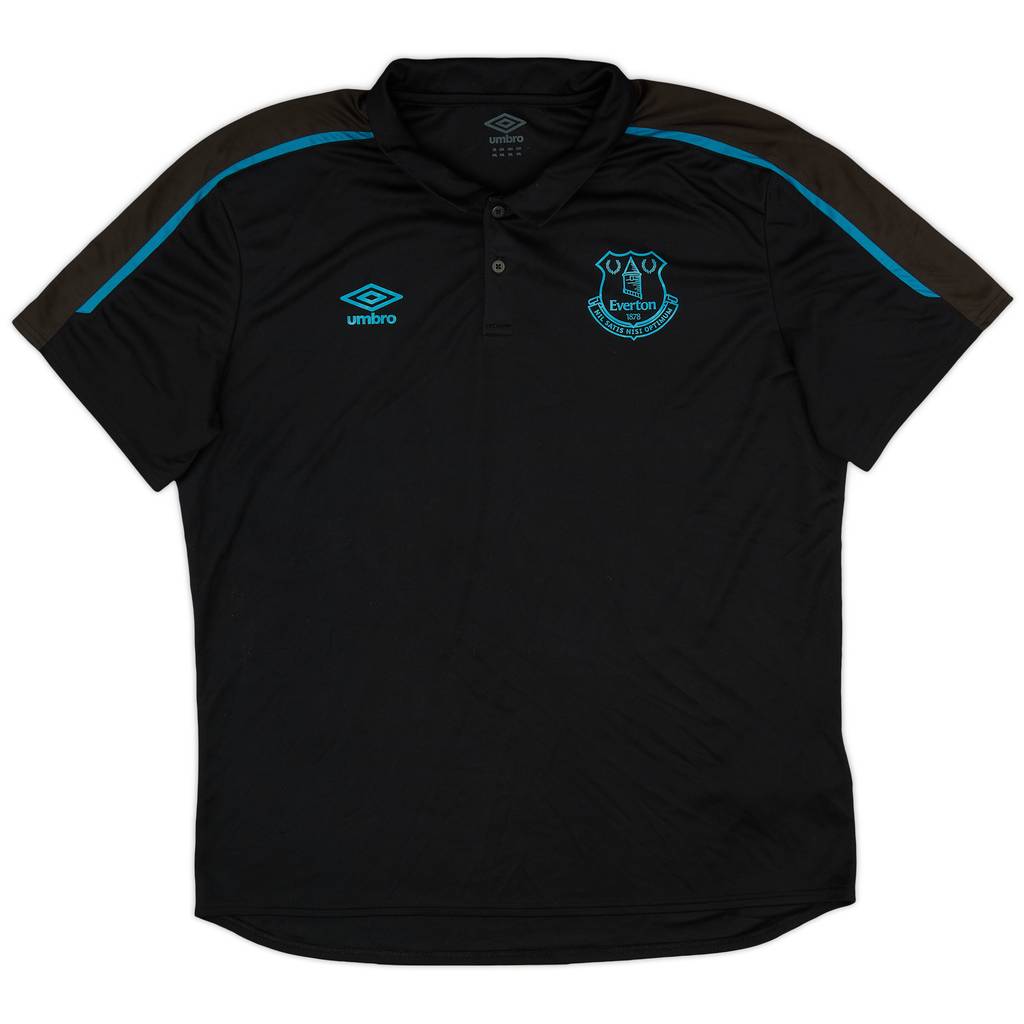 2019-20 Everton Umbro Polo Shirt - 9/10 - (XXL)