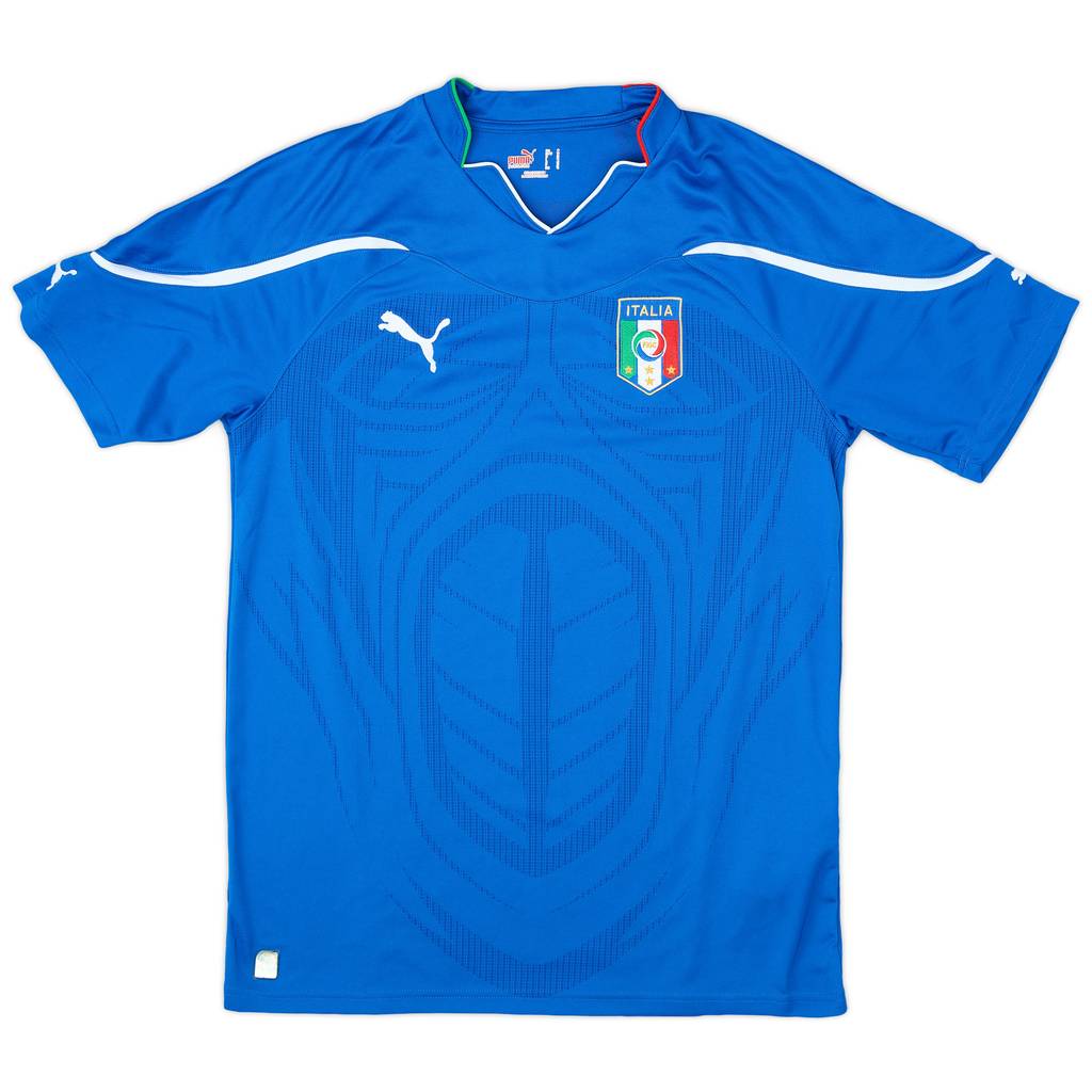 2010-12 Italy Home Shirt - 9/10 - (M)