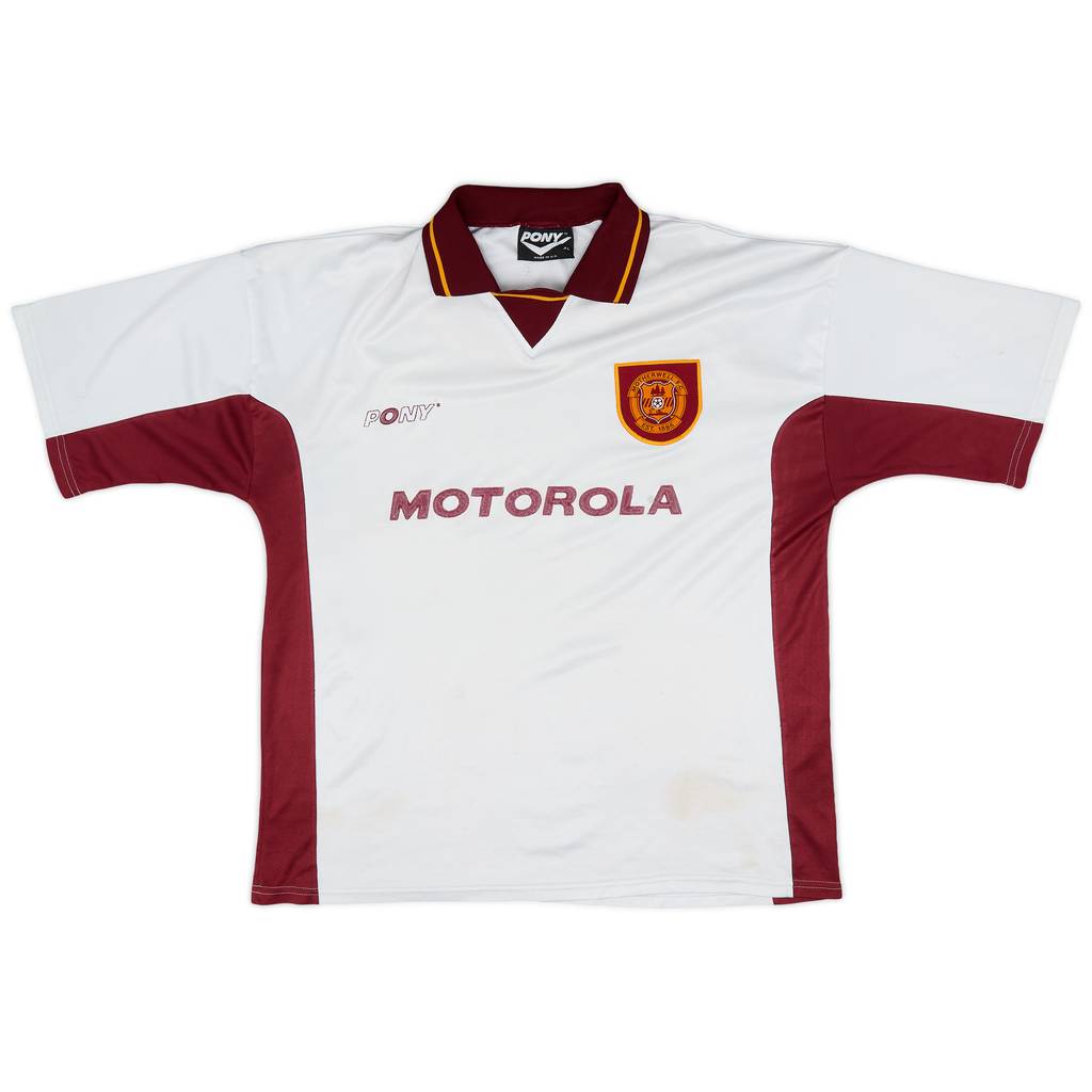 1996-97 Motherwell Away Shirt - 4/10 - (XL)