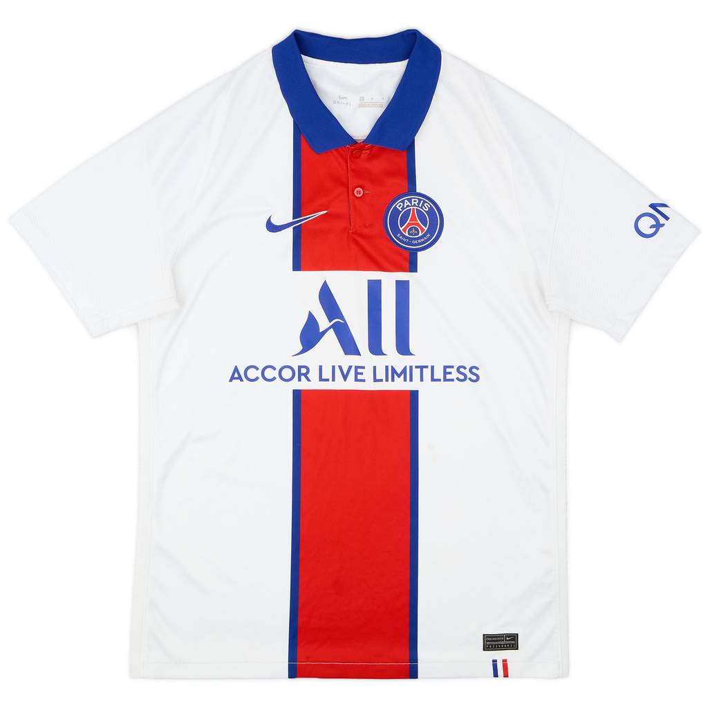 2020-21 Paris Saint-Germain Away Shirt - 8/10 - (M)