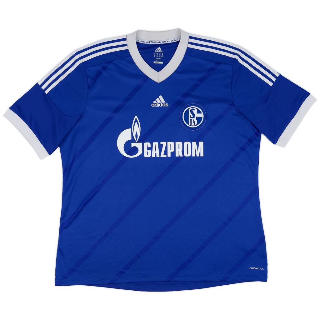 2012-14 Schalke Home Shirt - 7/10 - (XXL)