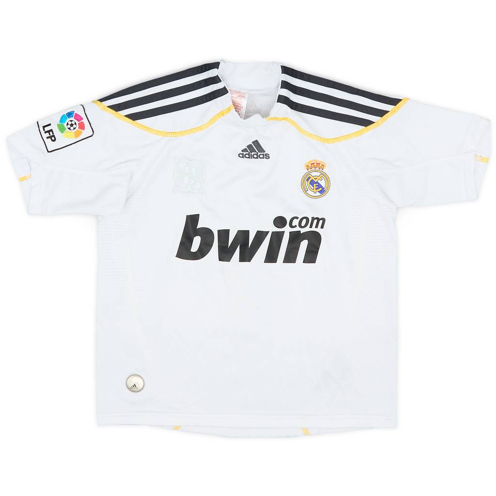 2009-10 Real Madrid Home Shirt - 7/10 - (S.Boys)