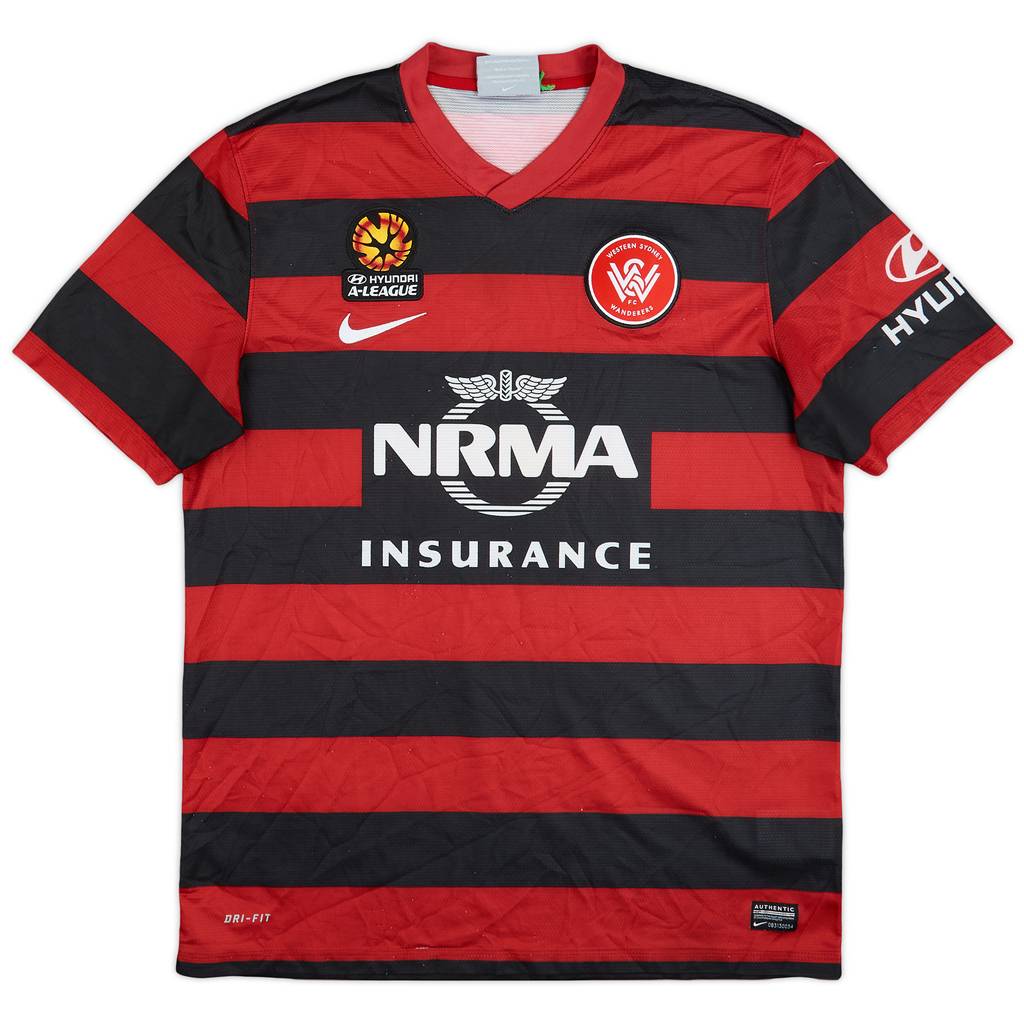 2012-14 Western Sydney Wanderers Home Shirt - 7/10 - (L)