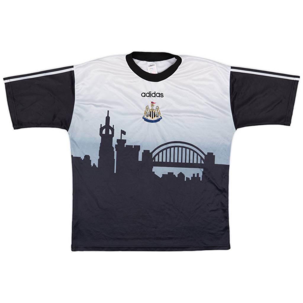1996-97 Newcastle adidas Training Shirt - 9/10 - (M)