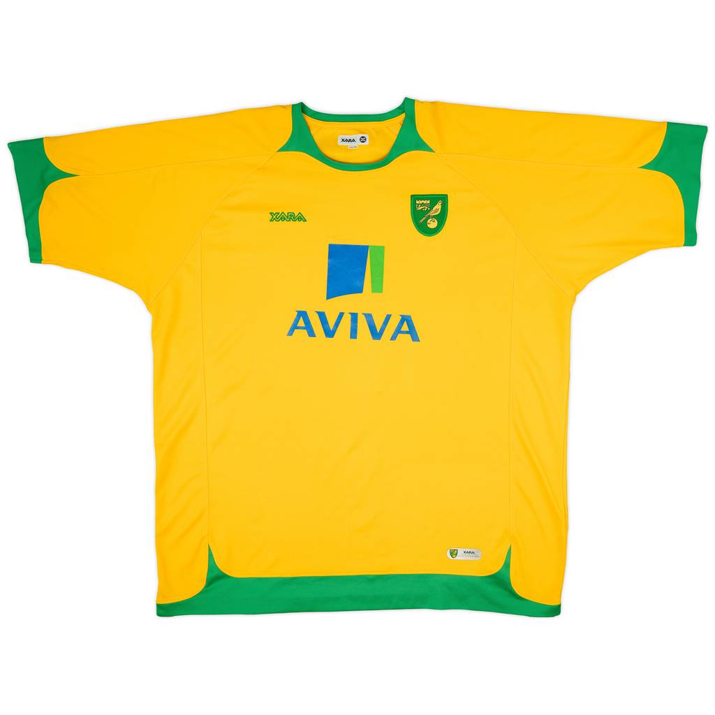 2008-10 Norwich Home Shirt - 6/10 - (3XL)