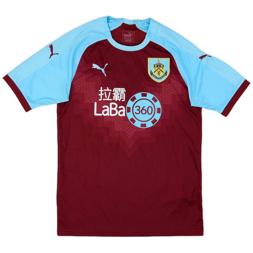 2018-19 Burnley Home Shirt - 8/10 - (M)