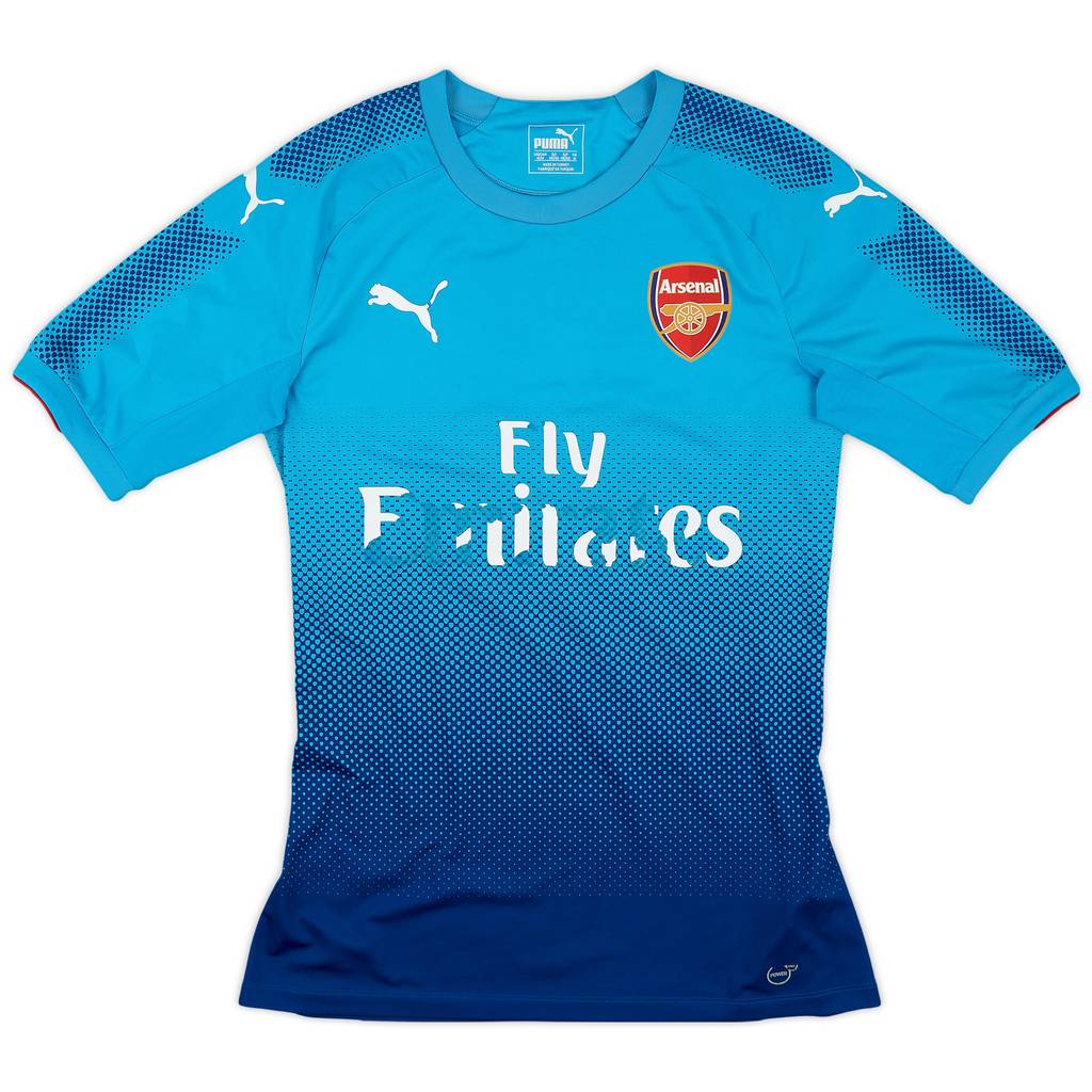 2017-18 Arsenal Authentic (ACTV Fit) Away Shirt - 4/10 - (M)