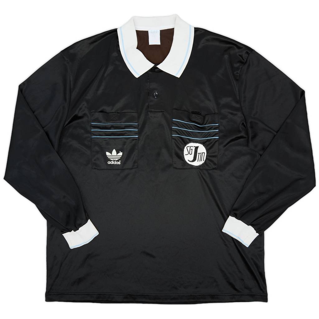 1990s adidas Referee Template L/S Shirt - 8/10 - (L)