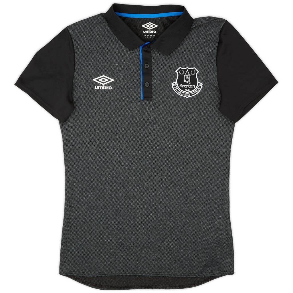2018-19 Everton Umbro Polo Shirt - 9/10 - (S)