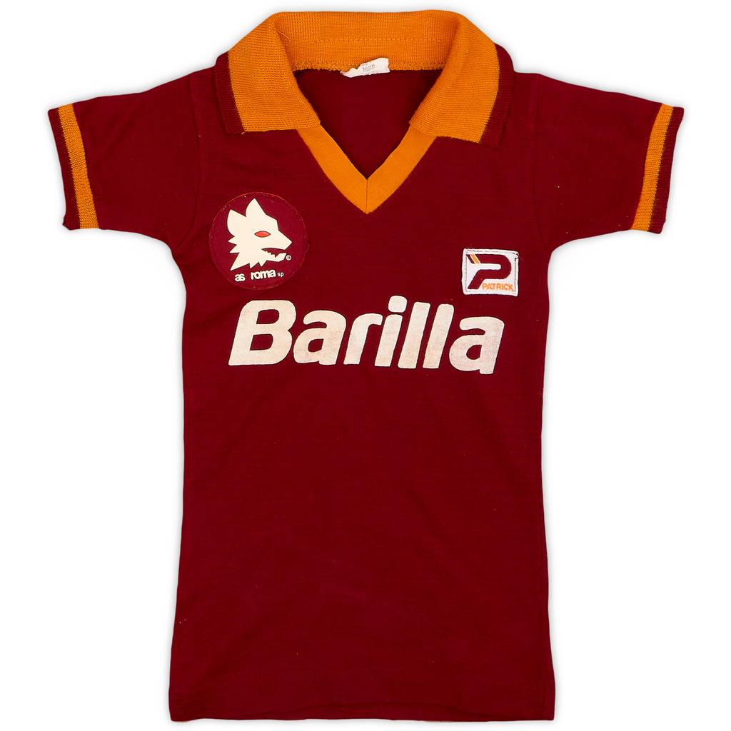 1982-83 Roma Home Shirt - 7/10 - (12-18 Months)