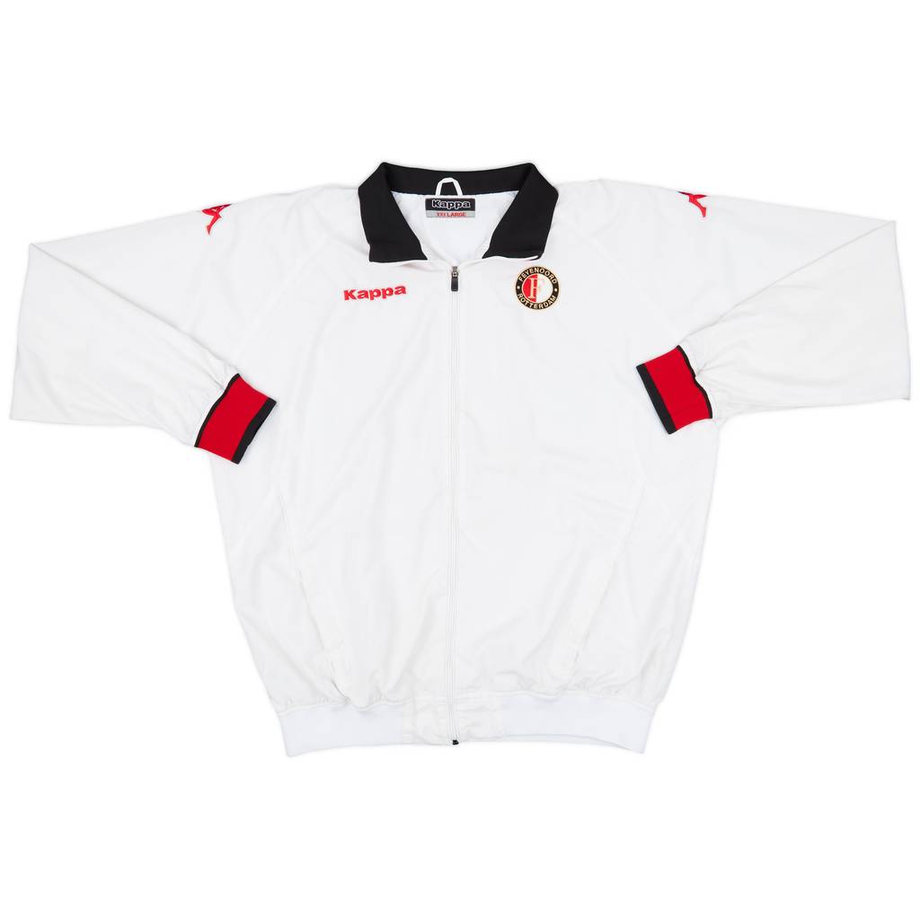 2007-08 Feyenoord Kappa Track Jacket - 8/10 - (3XL)