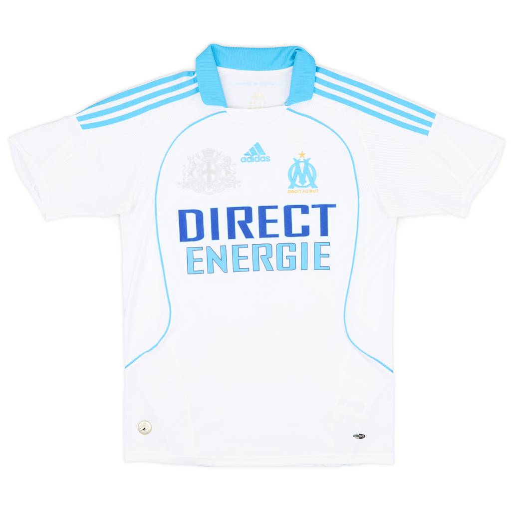 2008-09 Olympique Marseille Home Shirt - 9/10 - (XL.Boys)