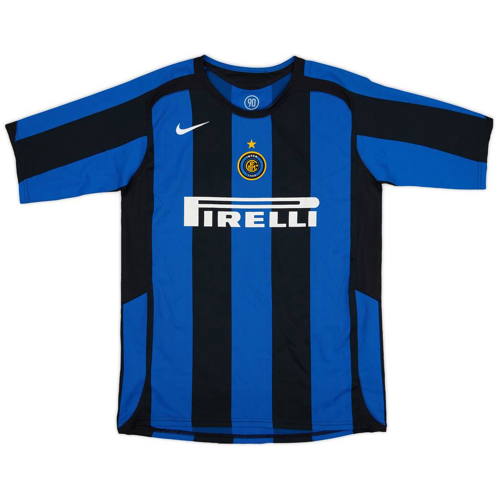 2005-06 Inter Milan Home Shirt - 9/10 - (XL.Boys)