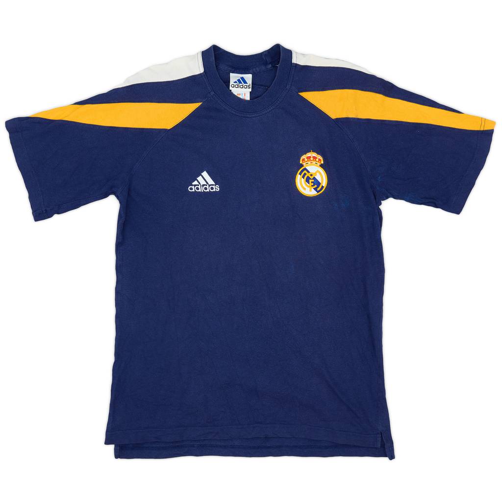 1998-00 Real Madrid adidas Training Shirt - 6/10 - (S)
