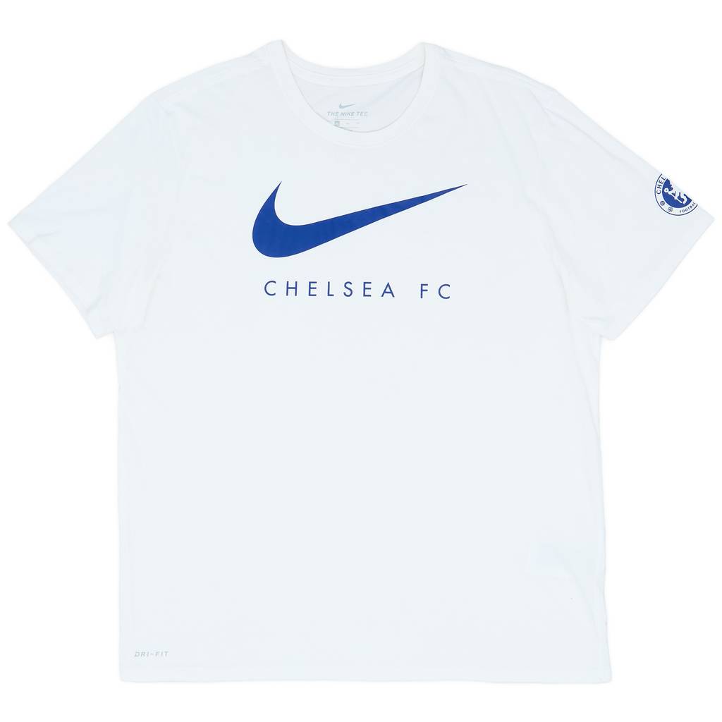 2017-18 Chelsea Nike Cotton Tee - 9/10 - (XL)