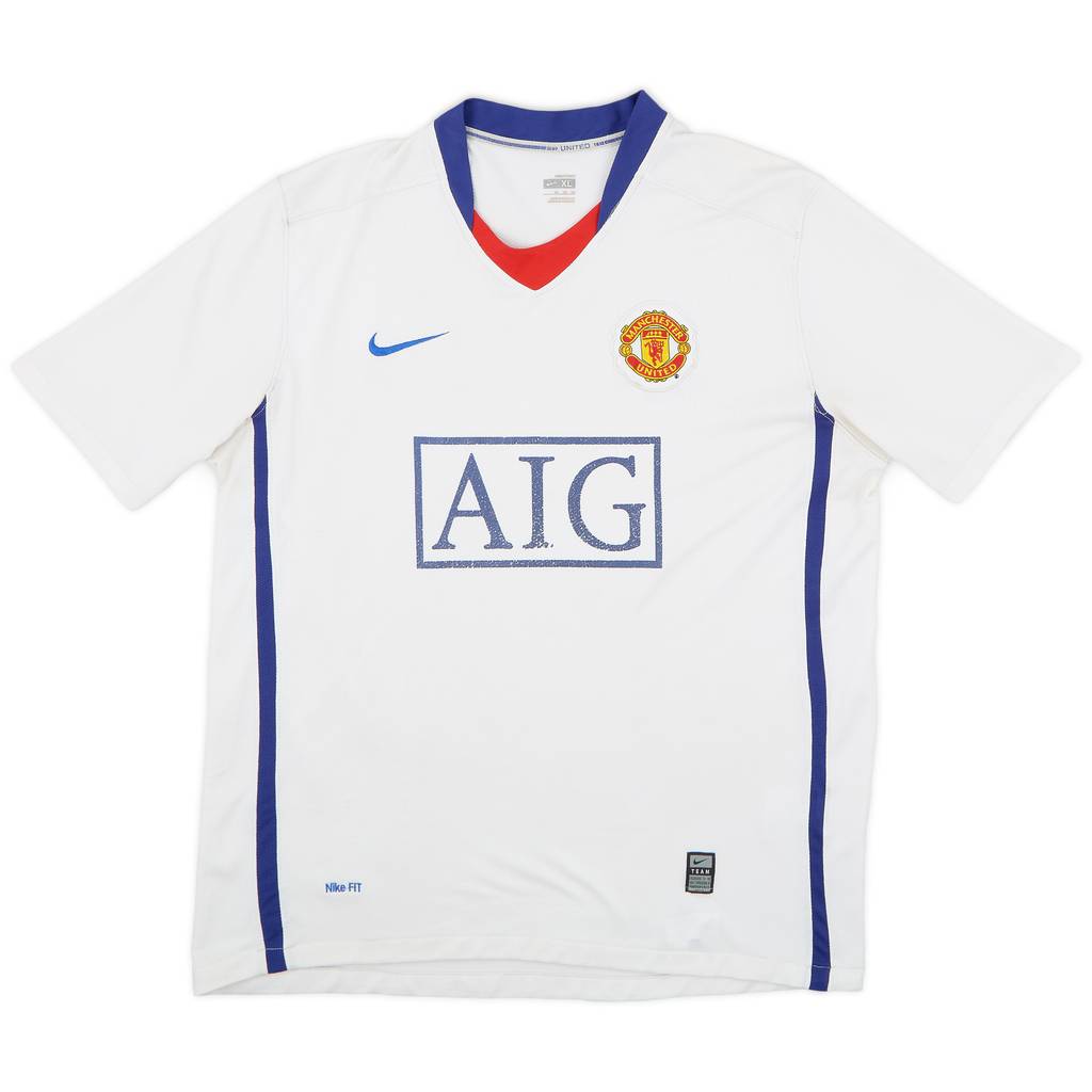 2008-10 Manchester United Away Shirt - 5/10 - (XL)