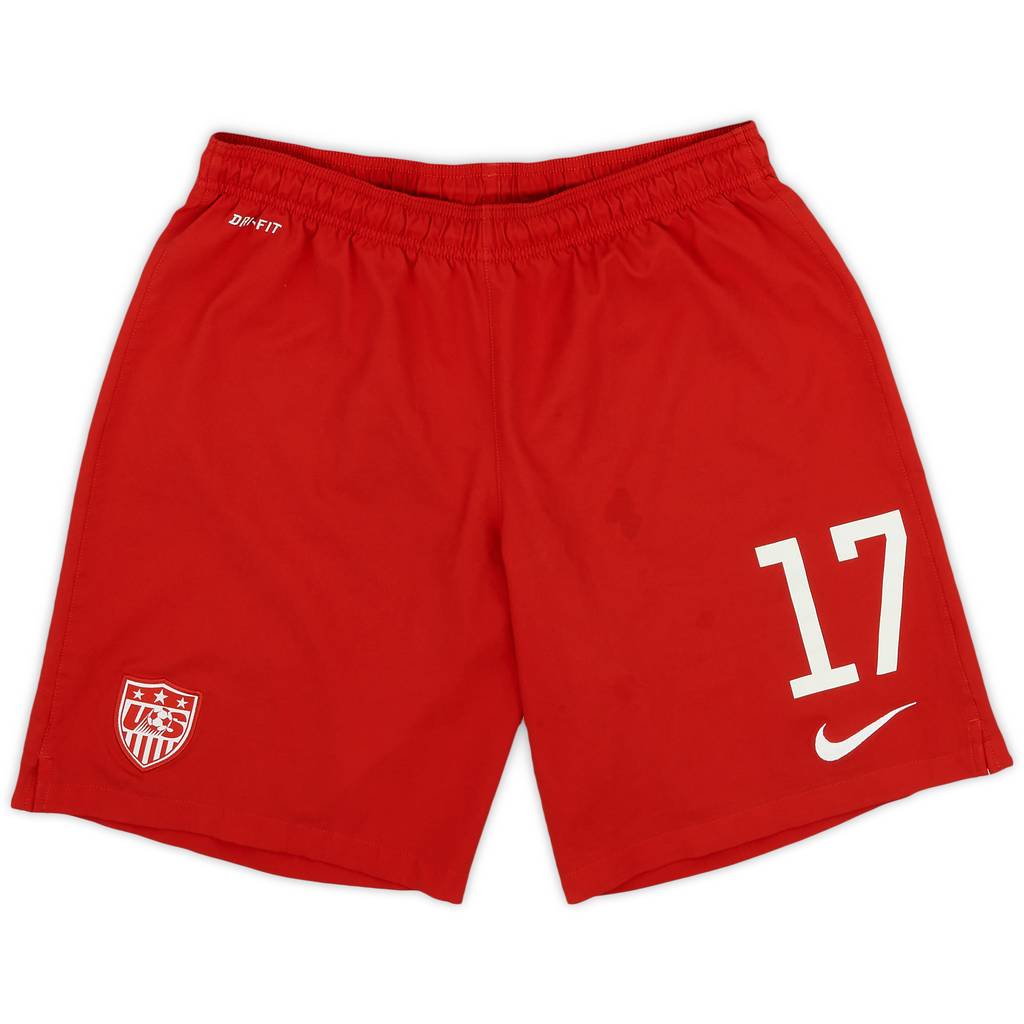 2014-15 USA Player Issue Away Shorts #17 - 9/10 - (L)