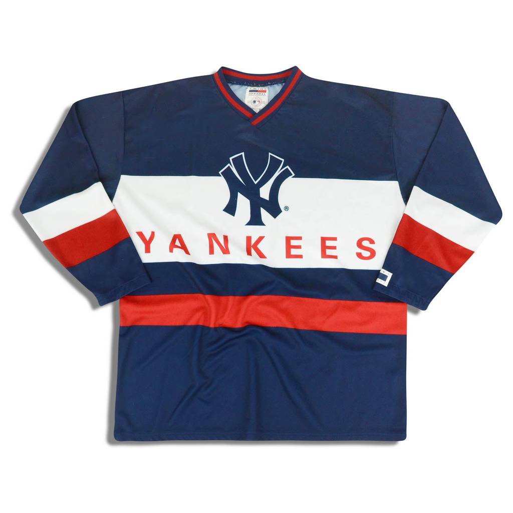1996 New York Yankees Twins Apparel L/S Top M