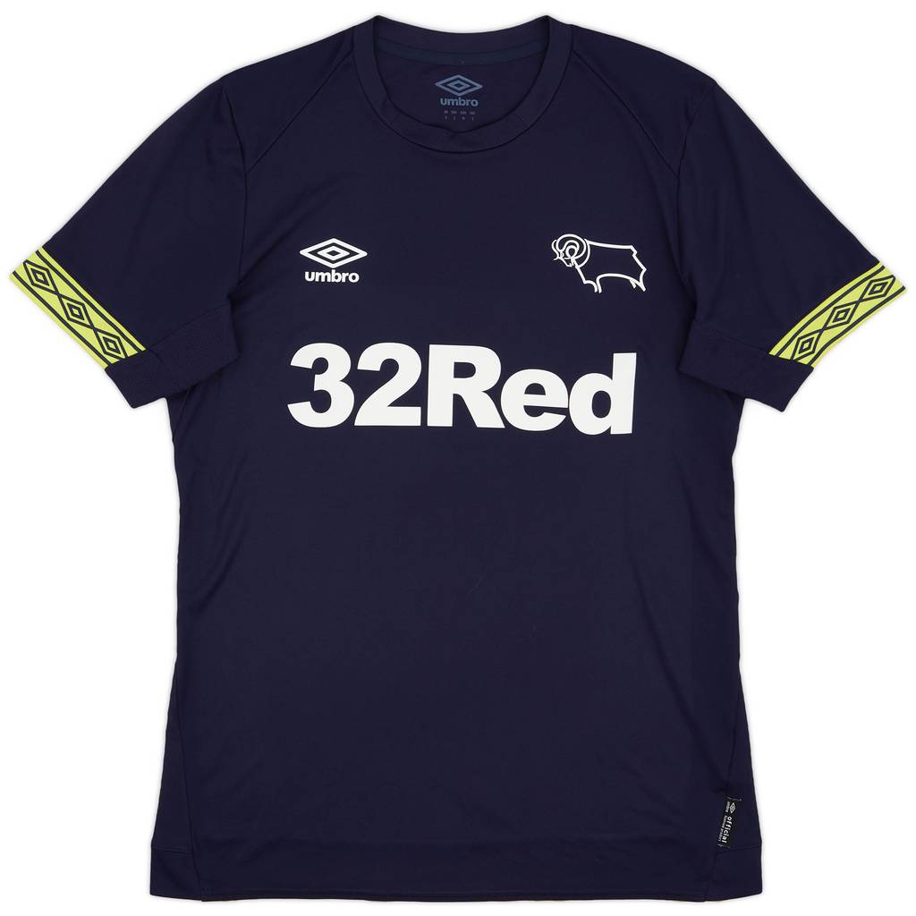 2018-19 Derby County Away Shirt - 8/10 - (S)