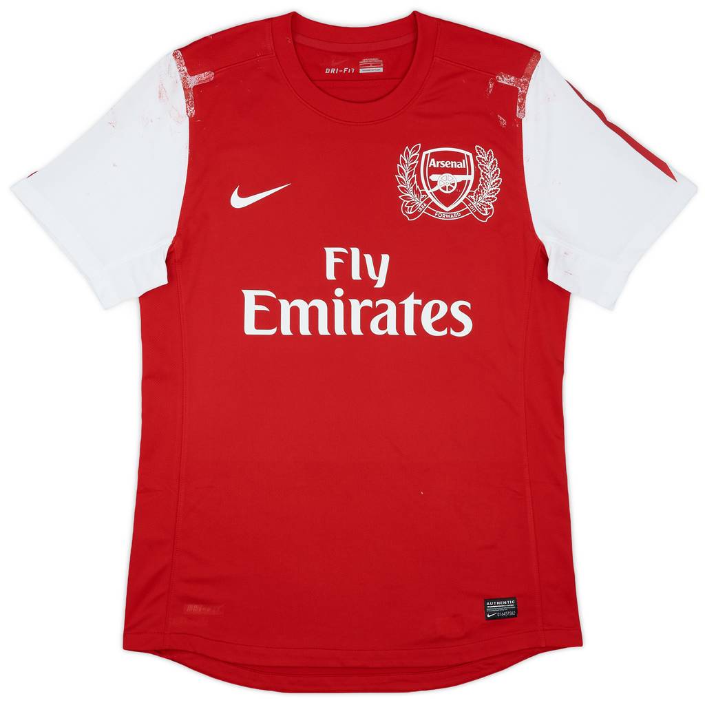 2011-12 Arsenal Player Issue Home Shirt - 5/10 - (L)