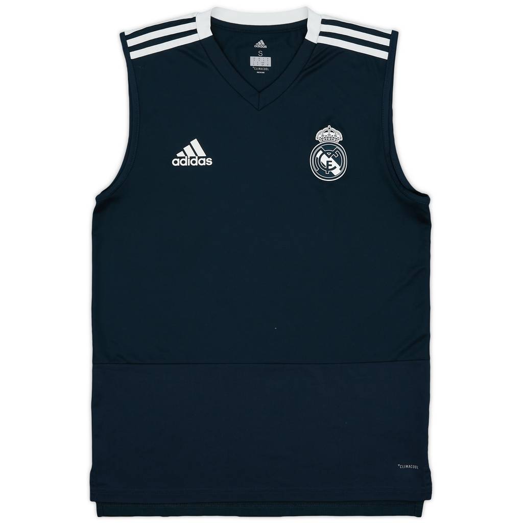 2018-19 Real Madrid adidas Training Vest - 9/10 - (S)