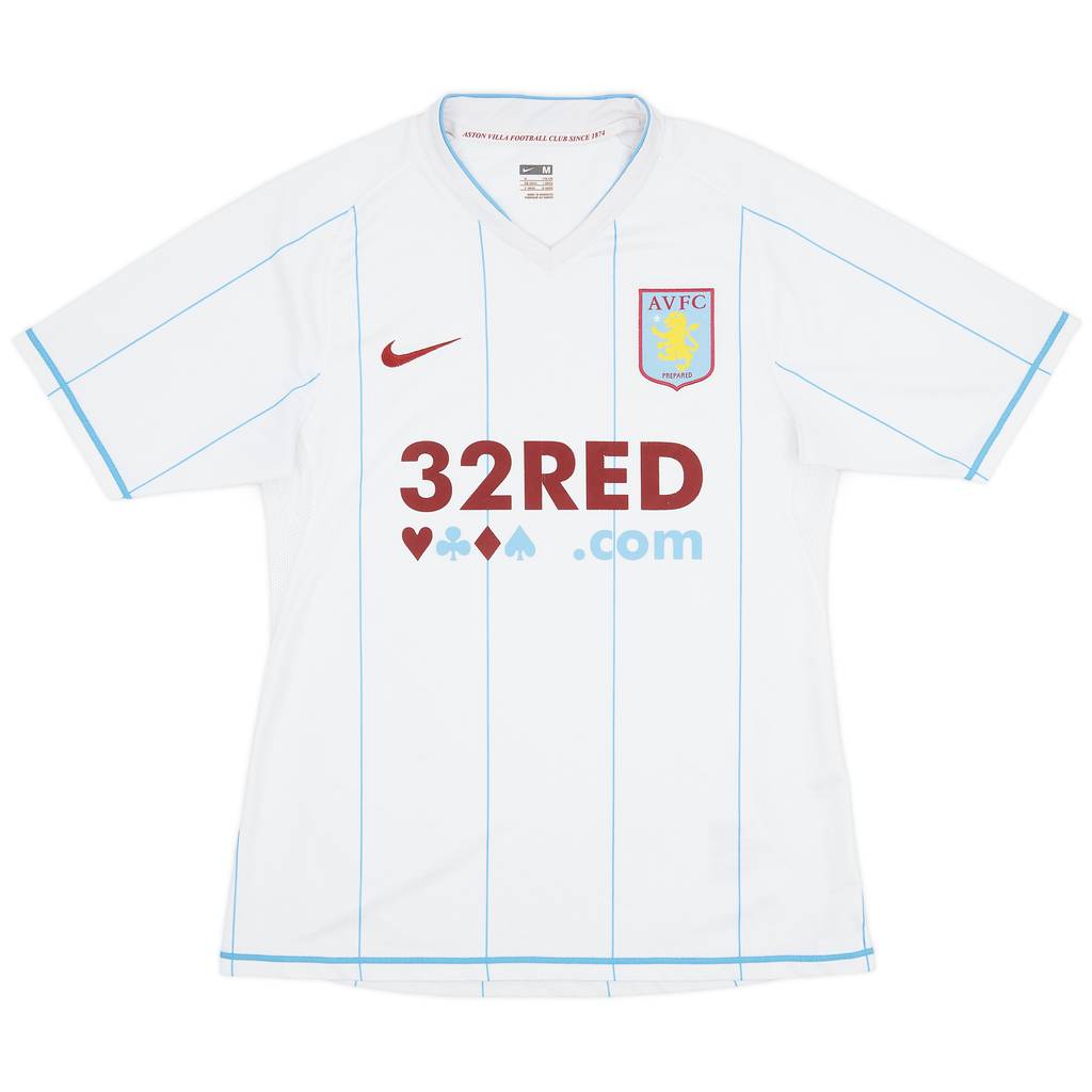 2007-08 Aston Villa Player Issue Away Shirt - 7/10 - (M)