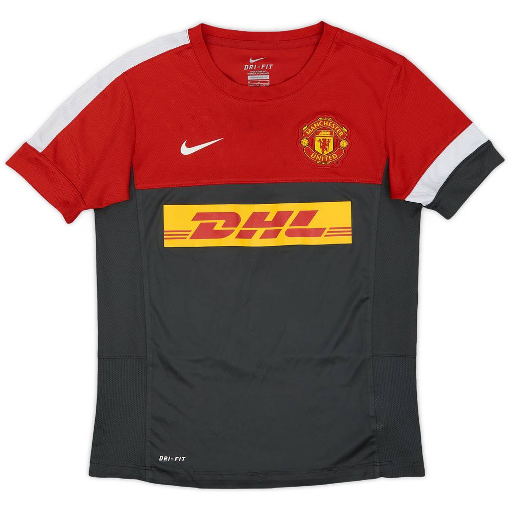 2012-13 Manchester United Nike Training Shirt - 7/10 - (M.Boys)