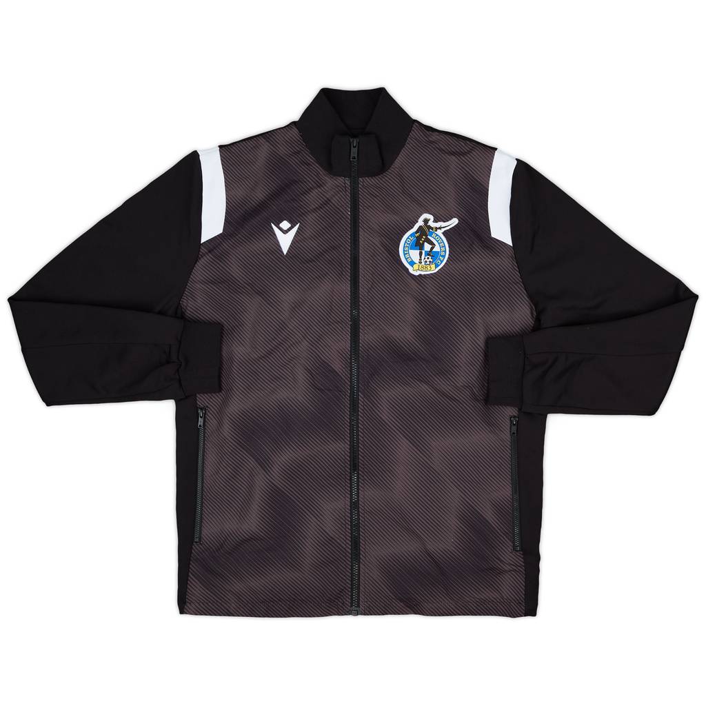 2020-21 Bristol Rovers Macron Track Jacket - 9/10 - (M)