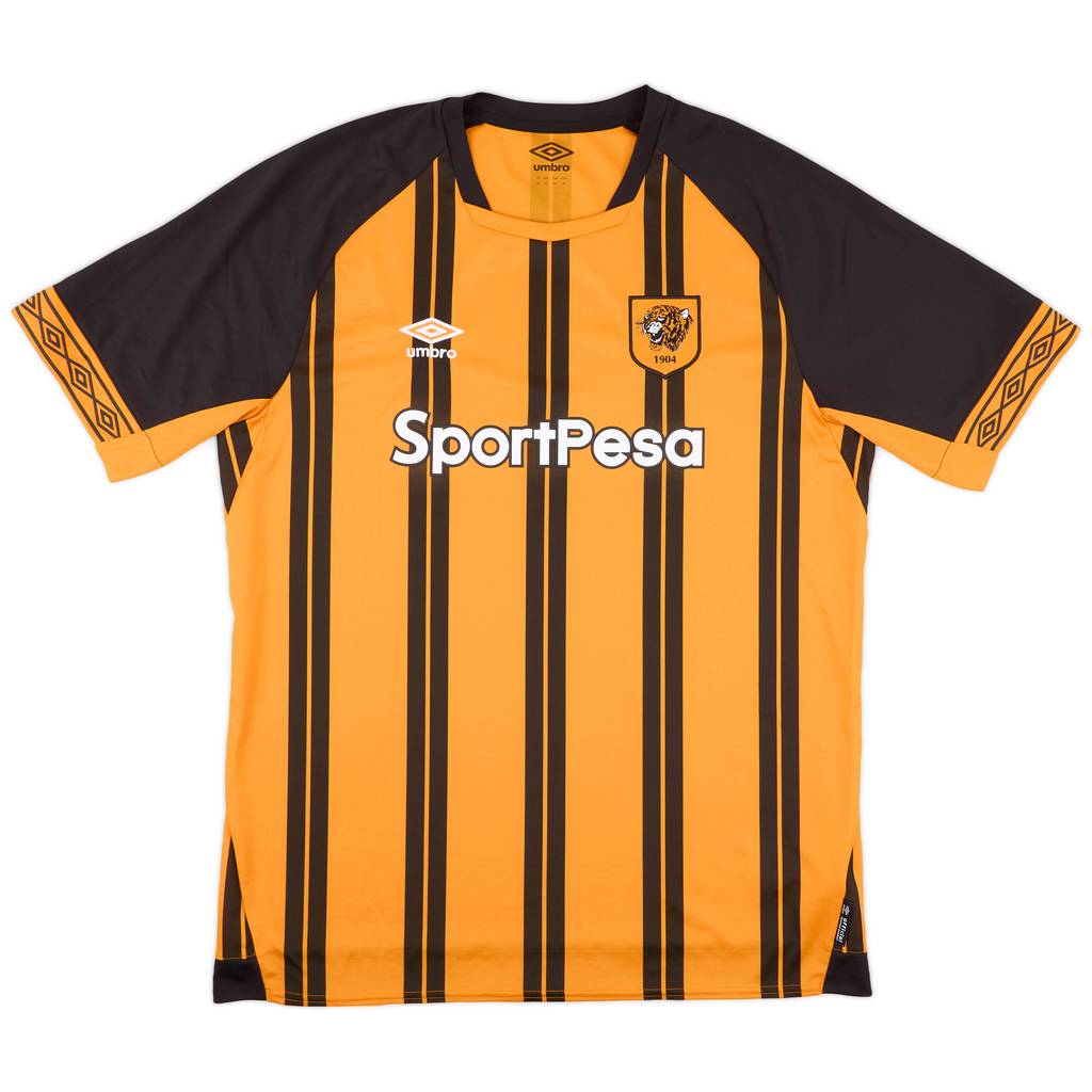 2018-19 Hull City Home Shirt - 8/10 - (XL)