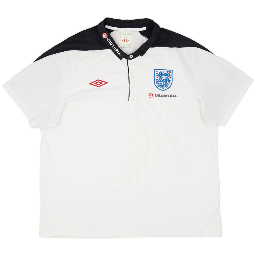 2012 England Umbro Polo Shirt - 9/10 - (XXL)