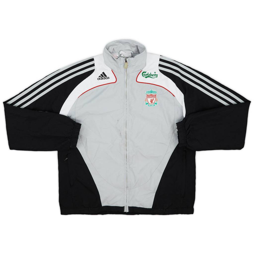 2008-09 Liverpool adidas Track Jacket - 6/10 - (L.Boys)